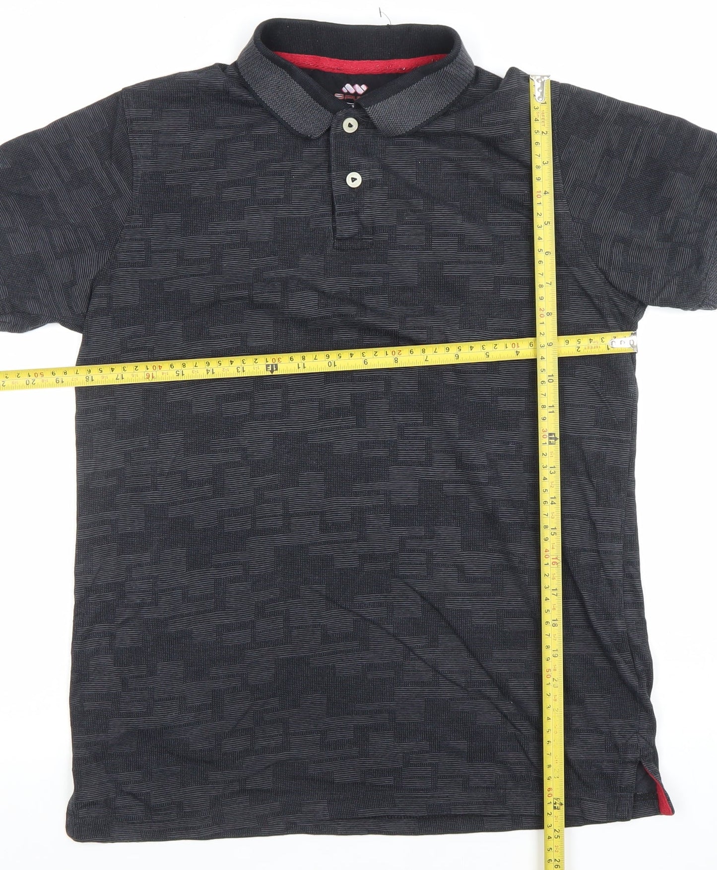 Mens UK Size L Spunk Cotton Blend Polo Shirt