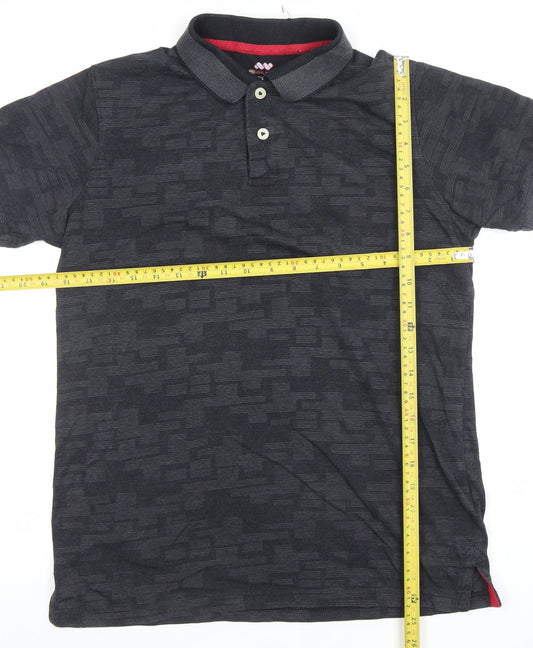 Mens UK Size L Spunk Cotton Blend Polo Shirt
