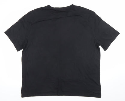 George Men’s Star Wars Dadalorian Black 3XL Cotton T-Shirt