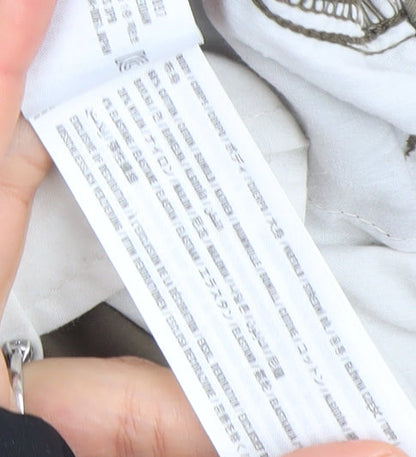 Hollister Men Brown Cargo Parachute Pants S Elastic Waist