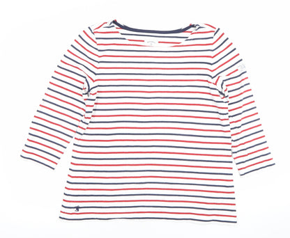 Womens UK Size 14 Joules Multicoloured Basic T-Shirt