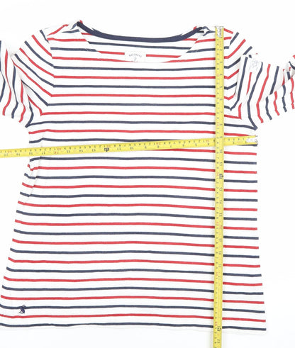 Womens UK Size 14 Joules Multicoloured Basic T-Shirt