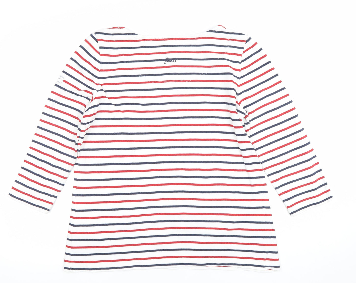 Womens UK Size 14 Joules Multicoloured Basic T-Shirt