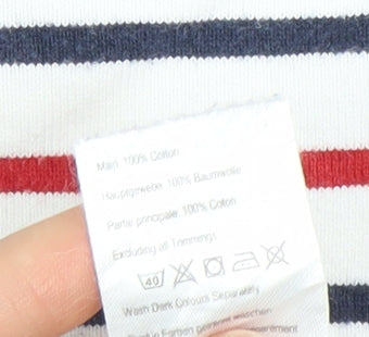 Womens UK Size 14 Joules Multicoloured Basic T-Shirt