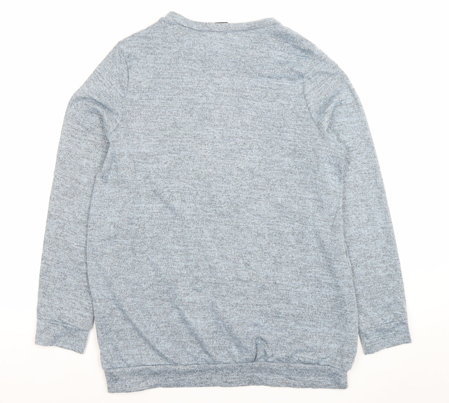 Womens UK Size 12 Roman Blue Pullover Jumper