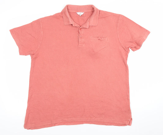 Mens UK Size L Cotton Traders 100% Cotton Polo Shirt