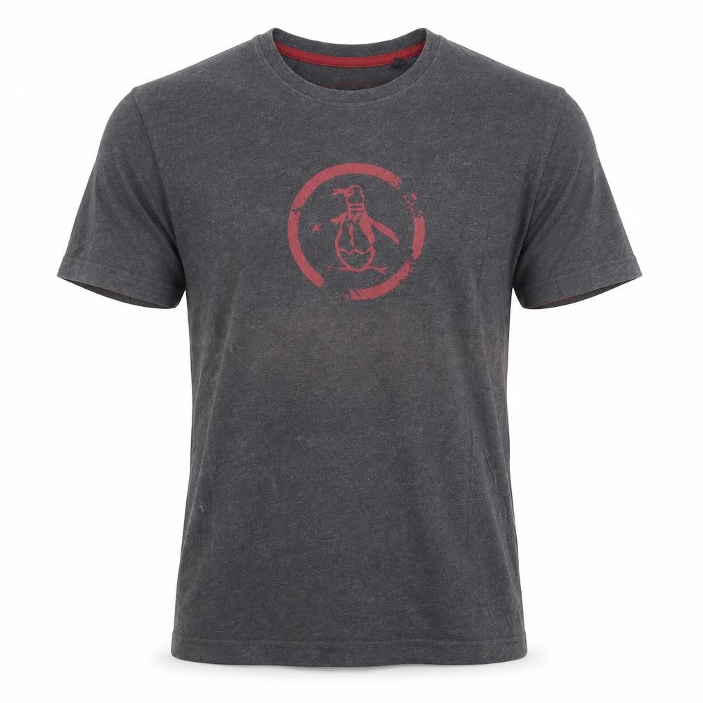 Mens UK Size M Penguin Grey  T-Shirt
