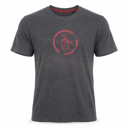 Mens UK Size M Penguin Grey  T-Shirt