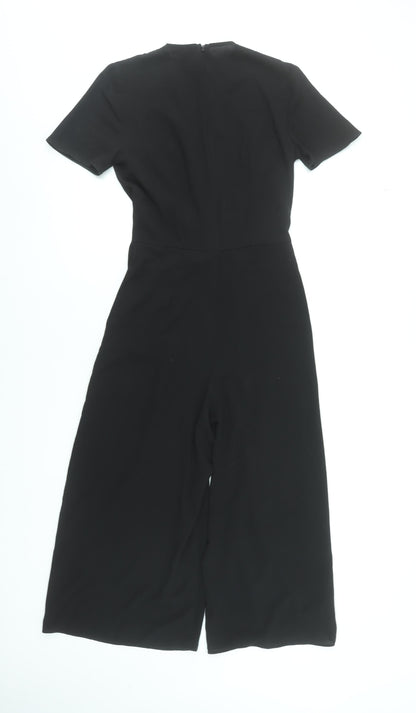 Womens UK Size 6 Miss Selfridge One-Piece Black Jumpsuit