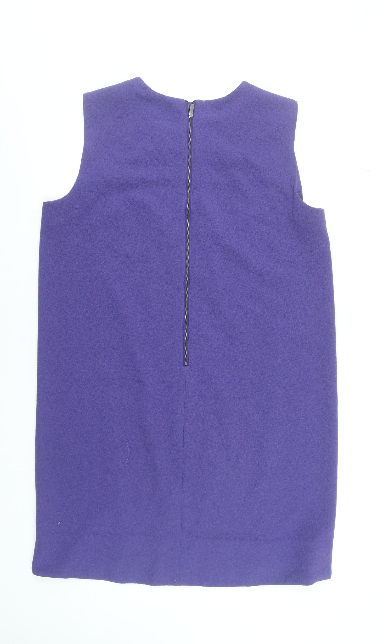 Next Women’s Purple Sleeveless Shift Dress Size 18