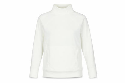Womens UK Size M Fabletics White Pullover Sweatshirt