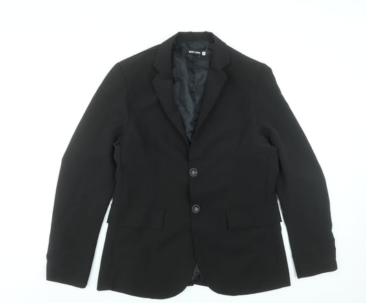Womens UK Size 8 Missy Empire Regular Black Blazer