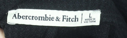 Womens UK Size L Abercrombie & Fitch  Ankle Black Leggings
