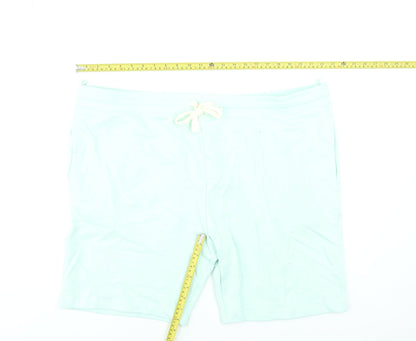 Marks and Spencer Mens Green 3XL Regular Fit Sweat Shorts