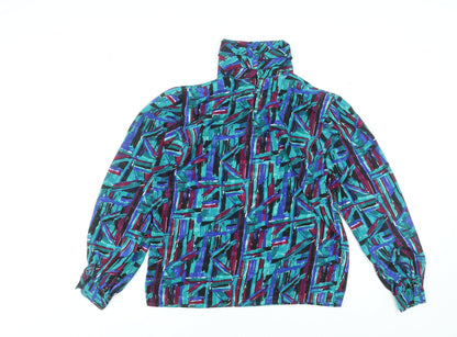 Womens UK Size 8 Fortina Multicoloured Tunic Blouse