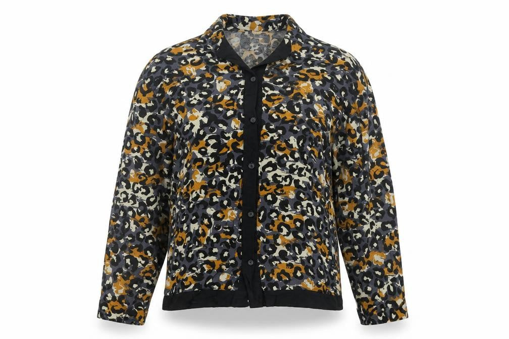 Womens UK Size XS ADPT Multicoloured Basic Button-Up
