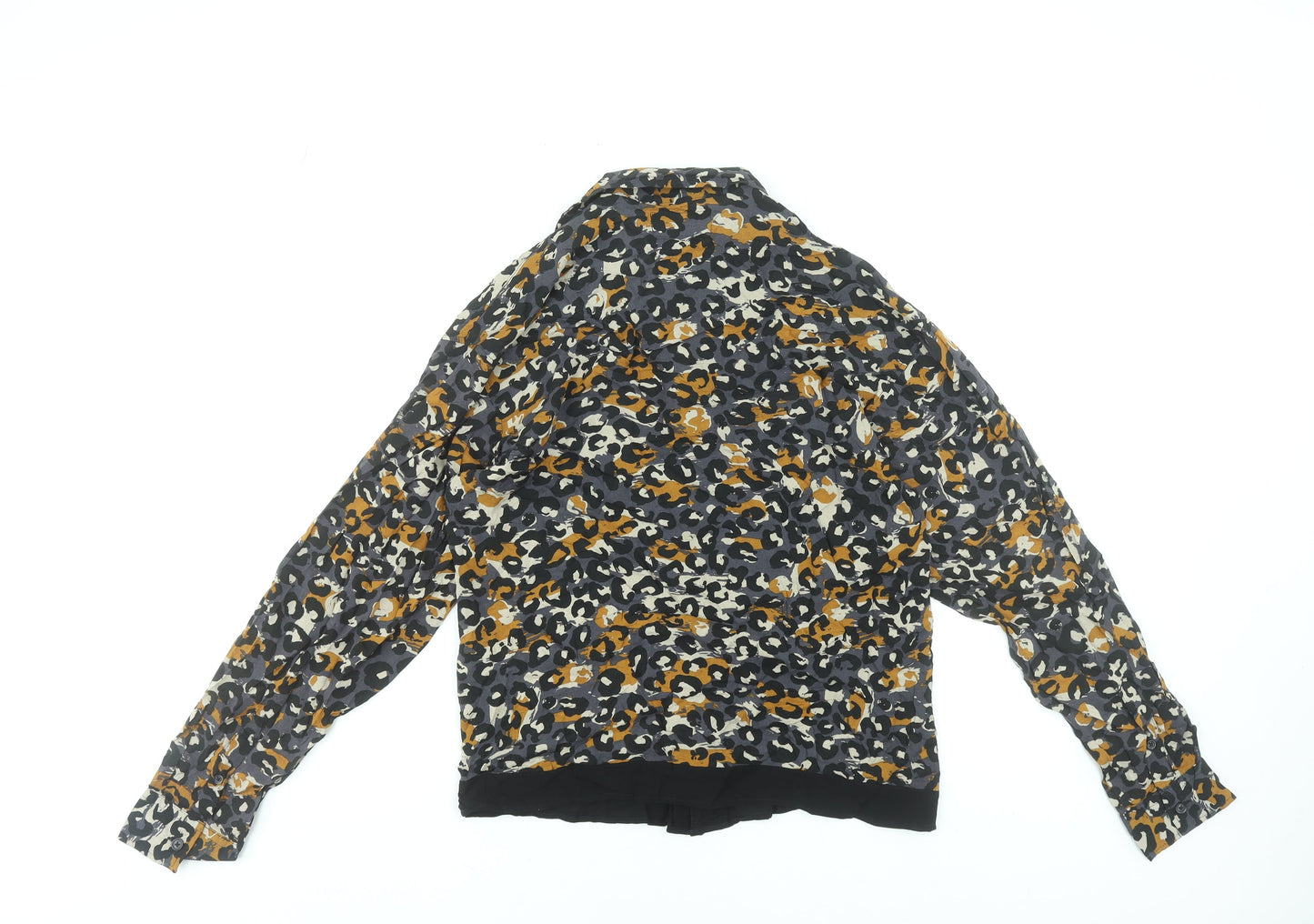 Womens UK Size XS ADPT Multicoloured Basic Button-Up
