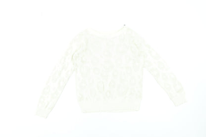 Girls UK Size 12-13 Years Gap Ivory Pullover Jumper