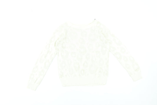 Girls UK Size 12-13 Years Gap Ivory Pullover Jumper