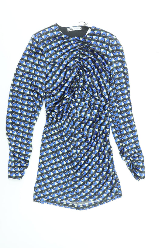 Womens UK Size S Zara Bodycon Dress