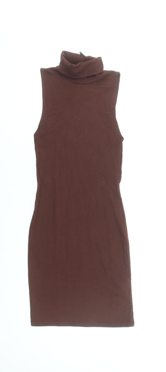 Womens UK Size S Zara Bodycon Dress