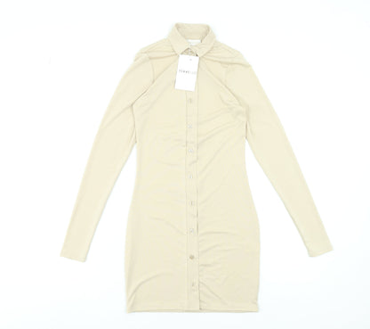 Womens UK Size 6 Femme Luxe Shirt Dress