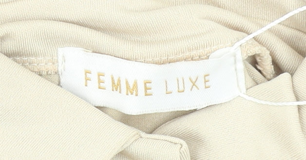 Womens UK Size 6 Femme Luxe Shirt Dress