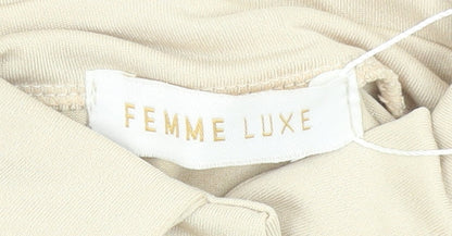 Womens UK Size 6 Femme Luxe Shirt Dress