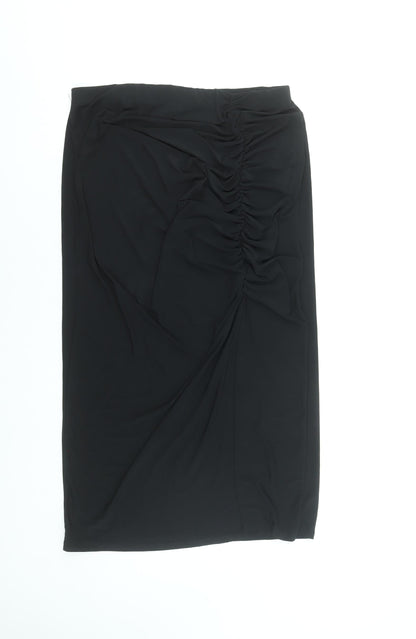 Womens UK Size 14 New Look Straight & Pencil Jersey Skirt