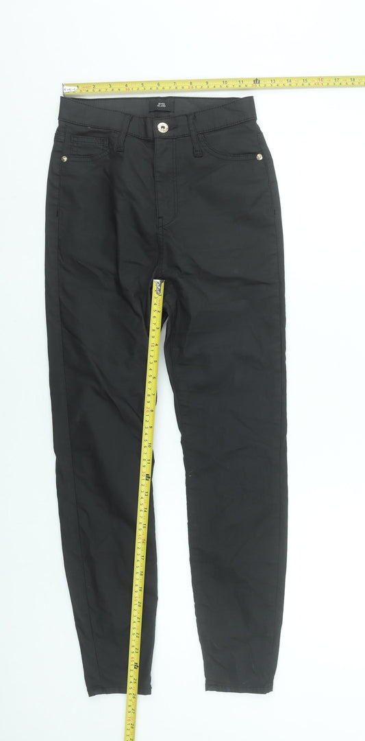 River Island Women's Black Slim Fit Skinny Jeans UK 8S