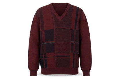Mens UK Size XL PierPoint Red Pullover Jumper