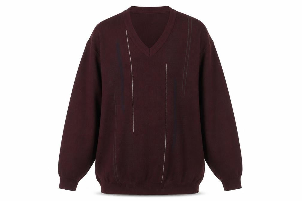 Mens UK Size XL Franco Bencini Collezione Brown Pullover Jumper