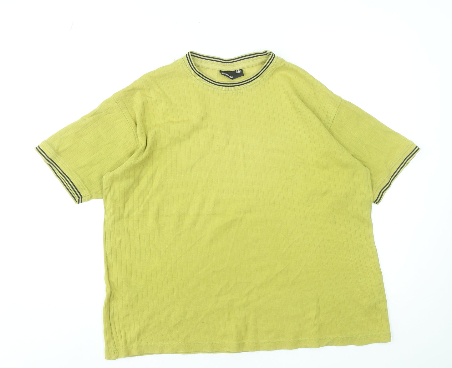 Mens UK Size L Petroleum Green  T-Shirt