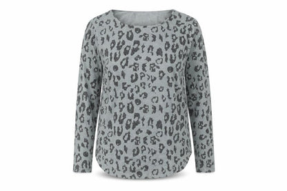 Womens UK Size L Hailys Grey Basic T-Shirt