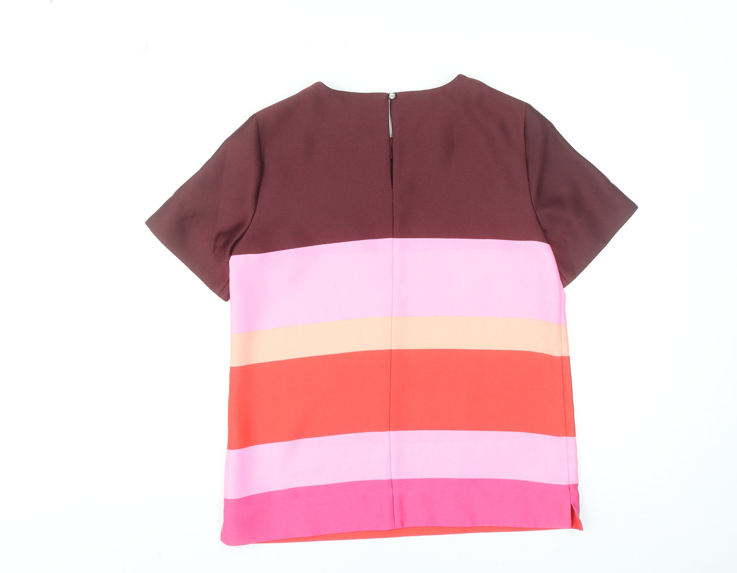 Banana Republic Womens Multicoloured Colourblock Blouse XS