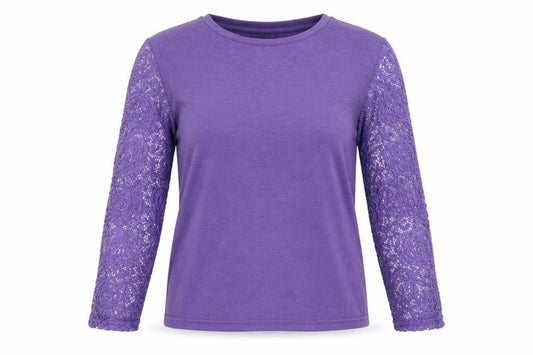Womens UK Size 14 Paco Boutique Purple Pullover Jumper