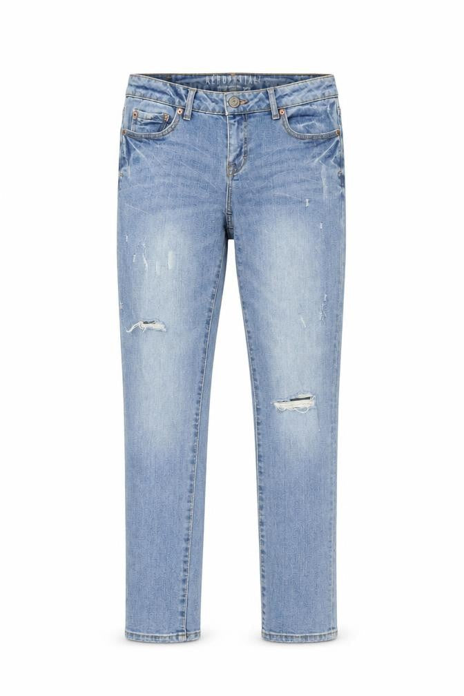 Womens UK Size 6 Aeropostale Regular Fit Skinny Blue Jeans