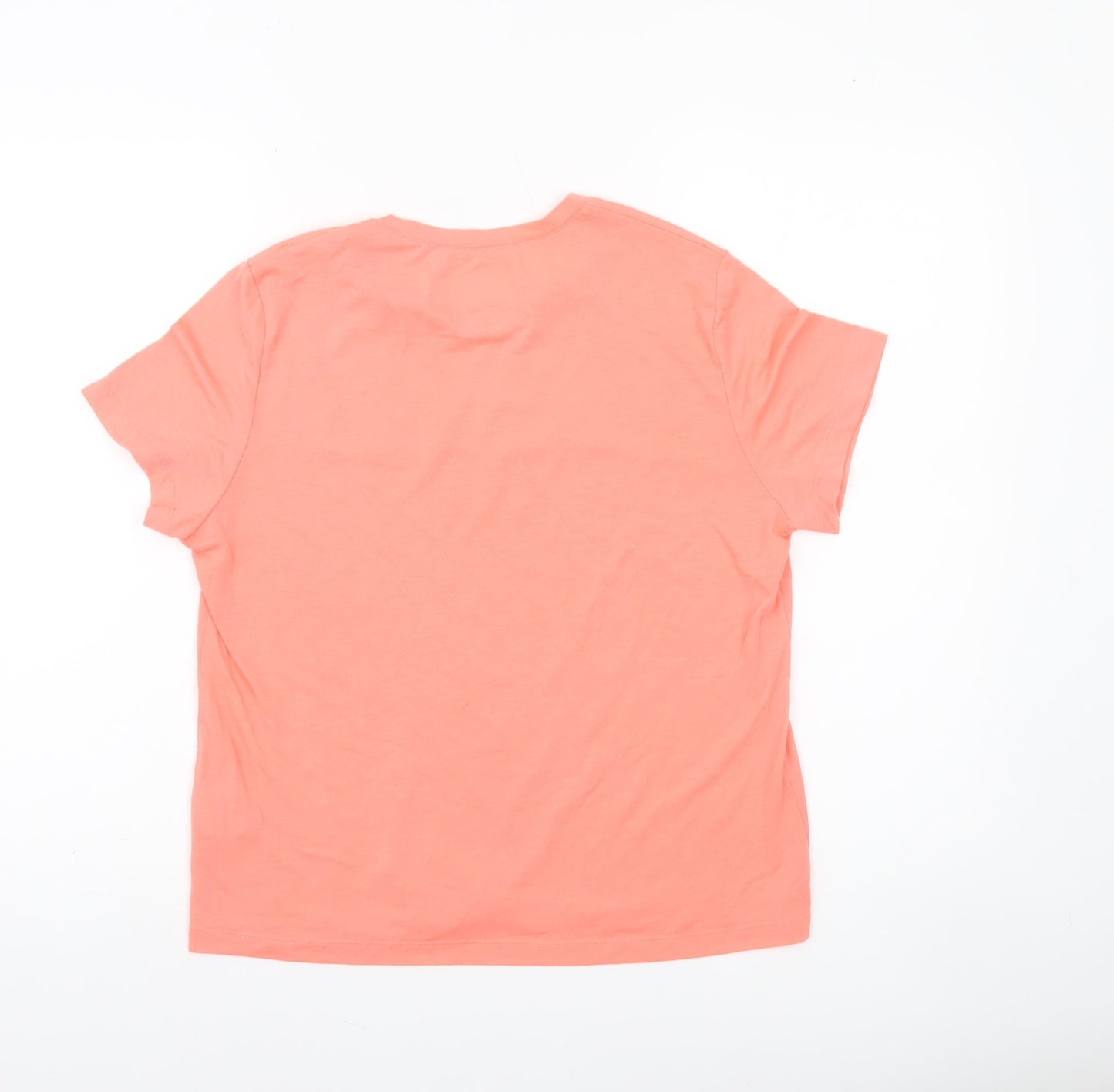 Womens UK Size L Reebok Pink Basic T-Shirt