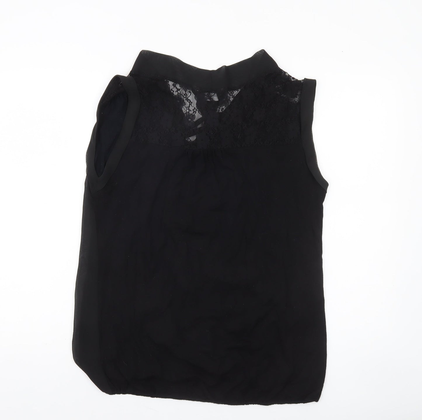 Womens UK Size 14 Dorothy Perkins Black Camisole Blouse