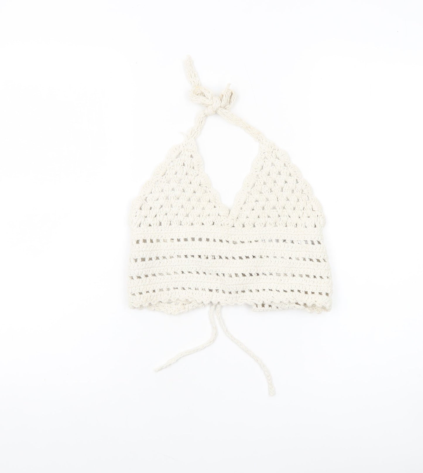 Womens UK Size XS ASOS Design Ivory Camisole Tank