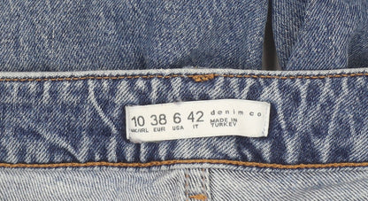 Denim Co Women Blue Size 10 Straight Denim Jeans