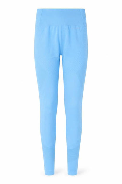 Womens UK Size 8 USA Pro Slim Fit Leggings Blue Leggings