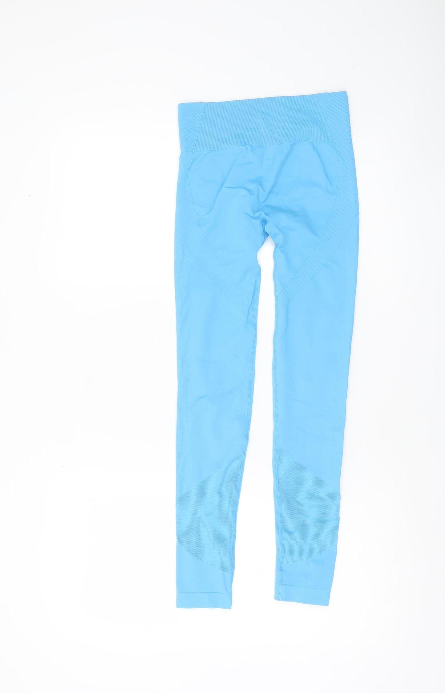 Womens UK Size 8 USA Pro Slim Fit Leggings Blue Leggings