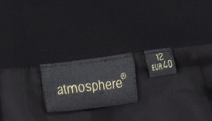 Womens UK Size 12 Atmosphere Straight & Pencil Twill Skirt