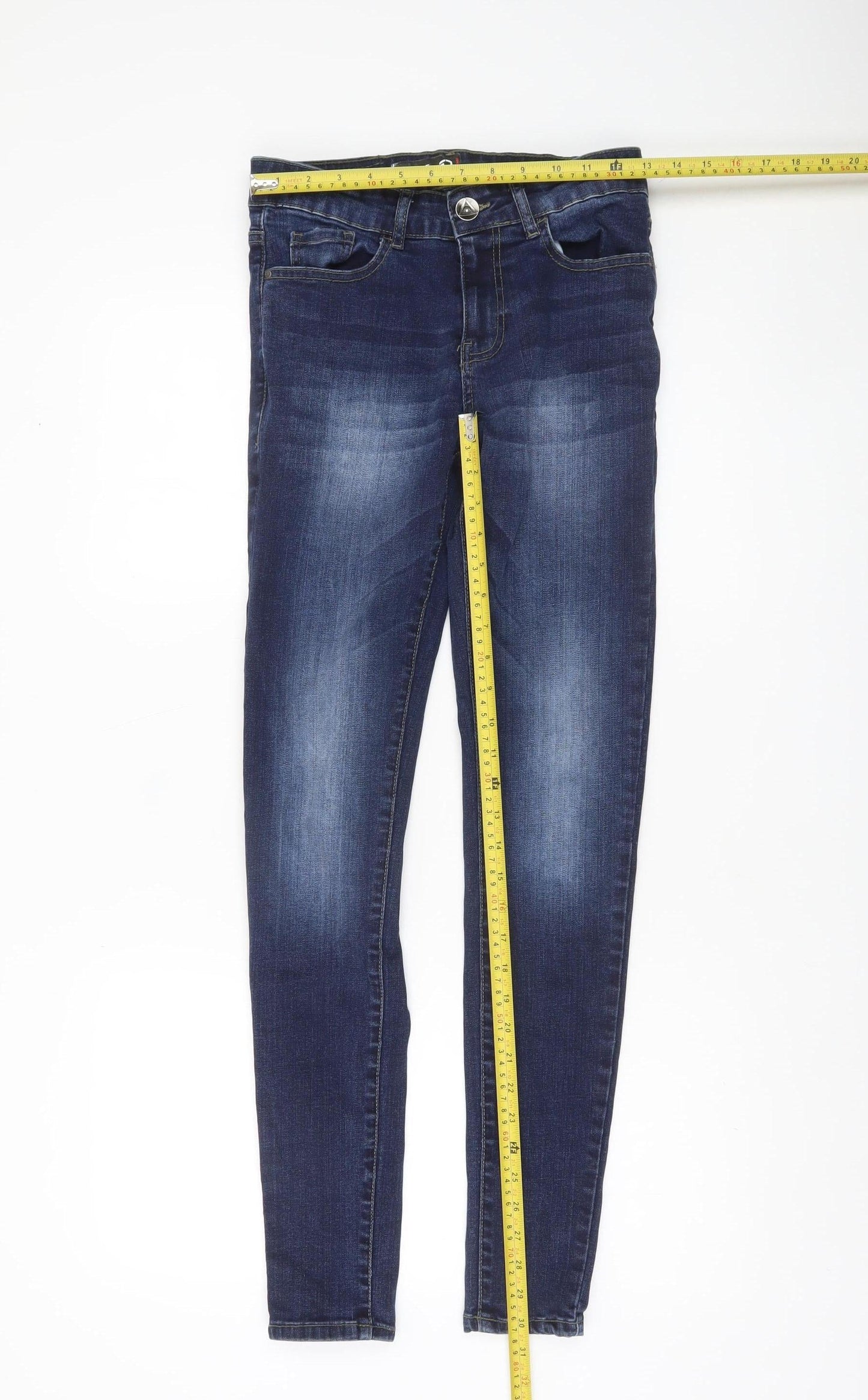 Venice Men's Blue Super Skinny Denim Jeans Size 28R