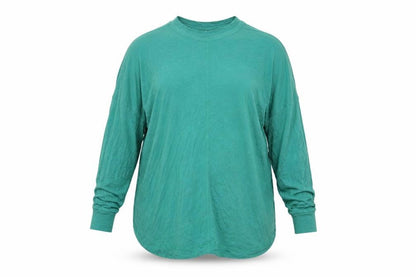 Womens UK Size 16 AND/OR Green Basic T-Shirt