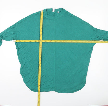 Womens UK Size 16 AND/OR Green Basic T-Shirt