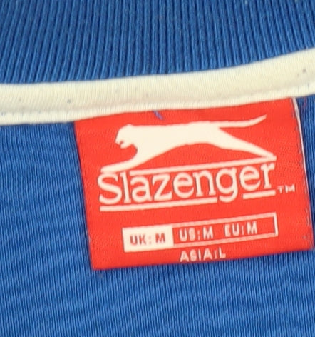 Mens UK Size M Slazenger Cotton Polo Shirt