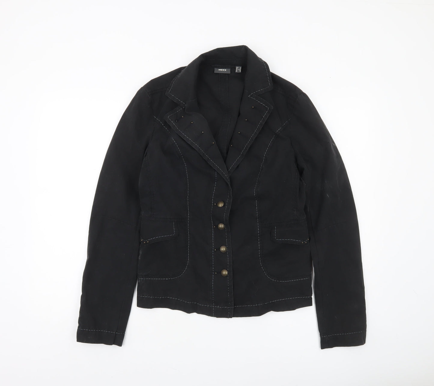 Womens UK Size 14 Mexx Black Basic Jacket