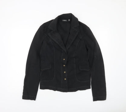 Womens UK Size 14 Mexx Black Basic Jacket